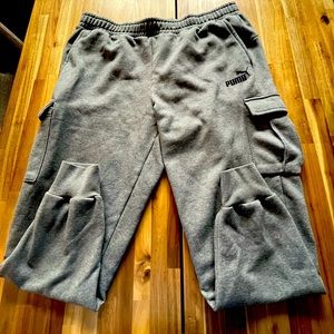 Puma men’s Cargo joggers Gray XXL